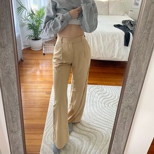 Zara Tan Trousers